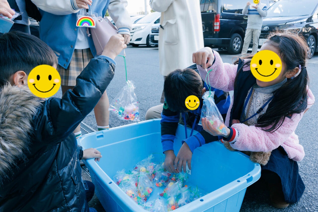 スーパーボールすくい