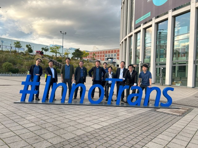 InnoTrans2024（国際鉄道見本市）の研修メンバーとして参加